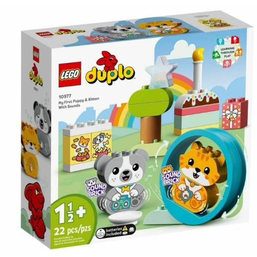 LEGO Duplo My First Puppy And Kitten With Sounds για 1.5+ Ετών 10977