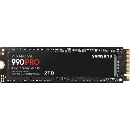 Samsung 990 PRO SSD 2TB τύπου M.2 με σύνδεση PCI Express 4.0 (PS5 Compatible) MZ-V9P2T0BW