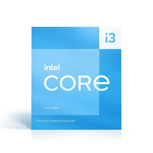 Intel Core i3-13100F 3.4GHz Επεξεργαστής 4 Πυρήνων για Socket 1700 σε Κουτί με Ψύκτρα