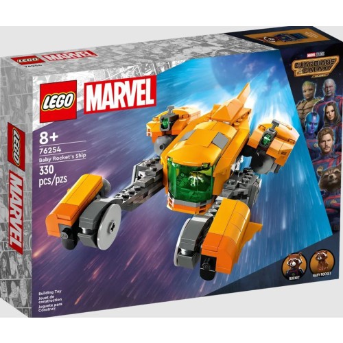 LEGO Marvel Baby Rocket's Ship για 8+ Ετών 76254