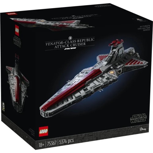 LEGO Star Wars Venator-class Republic Attack Cruiser για 18+ Ετών 5374τμχ 75367