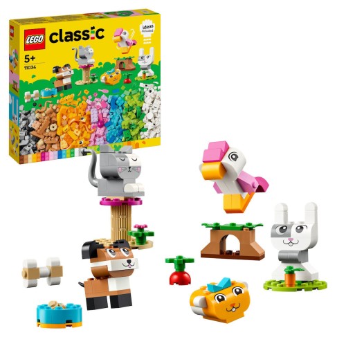 LEGO Classic Creative Pets για 5+ Ετών 450τμχ 11034
