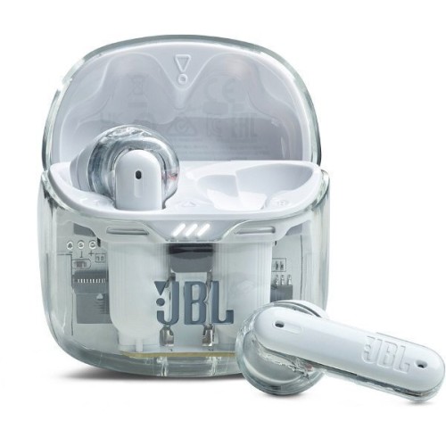 JBL Tune Flex In-ear Bluetooth Handsfree Ακουστικά με Θήκη Φόρτισης Ghost White
