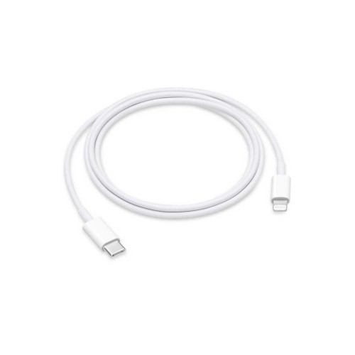 Apple USB-C to Lightning Cable Λευκό 1m (MUQ93ZM/A)