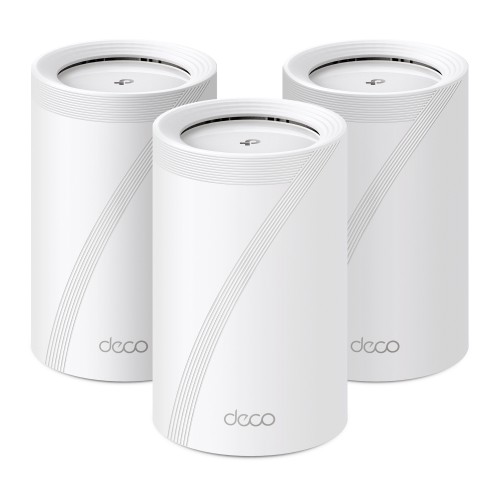 TP-LINK Deco BE65 BE9300 v1 Access Point με Mesh Wi‑Fi 7 Tri Band (2.4 & 5 & 6GHz) Τριπλό Kit