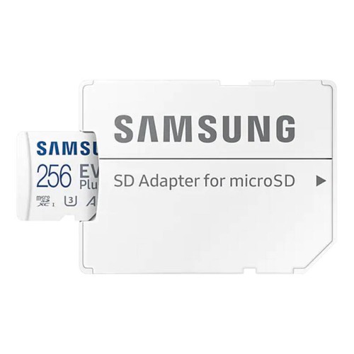 Samsung Evo Plus (2024) microSDXC 256GB Class 10 U3 V30 A2 UHS-I με αντάπτορα