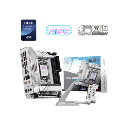 MSI MPG Z890I EDGE TI WIFI Motherboard Mini ITX με Intel 1851 Socket 7E33-001R