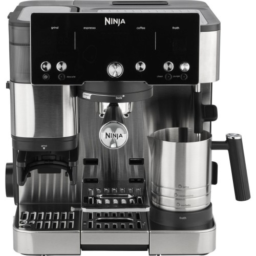 Ninja Luxe Cafe Essential Αυτόματη Μηχανή Espresso 1650W με Μύλο Άλεσης Μαύρη