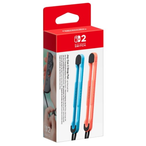 Nintendo Hand/Neck Strap Joy-Con Strap Pair για Switch 2 Blue/Light Red