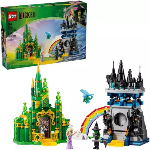 LEGO Wicked Emerald City and Kiamo Ko Castle για 9+ Ετών 860τμχ 75689