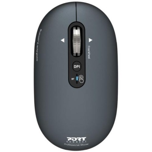 Port Designs Ασύρματο Bluetooth Ποντίκι Γκρι