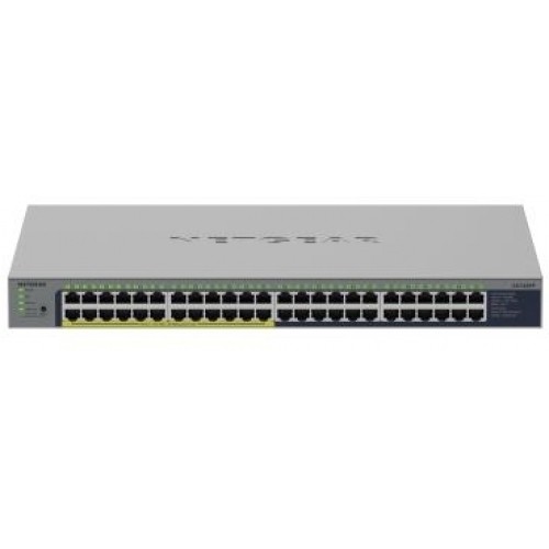 NetGear GS748PP-100EUS Unmanaged PoE Switch με 48 Θύρες Gigabit (1Gbps) Ethernet