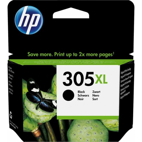 HP 305XL Γνήσιο Μελάνι Εκτυπωτή InkJet Μαύρο (3YM62AE)