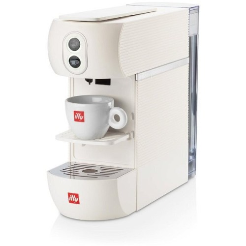 Illy Easy Καφετιέρα για Κάψουλες E.S.E. Pod Πίεσης 20bar Λευκή