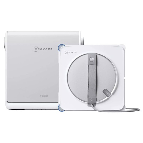 Ecovacs Καθαριστής Τζαμιών Ρομπότ Μπαταρίας Λευκός