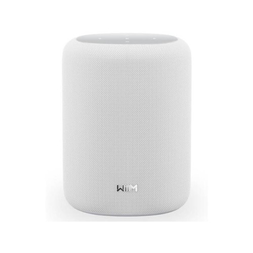 Smart Speaker Wiim Sound Lite Microphone Voice Assistant Control Wi-fi Bluetooth White